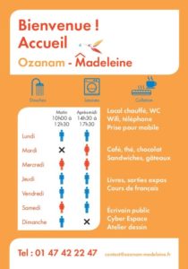 Horaires d'ouverture